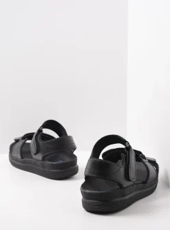 Active Men - zwart gevet leer
