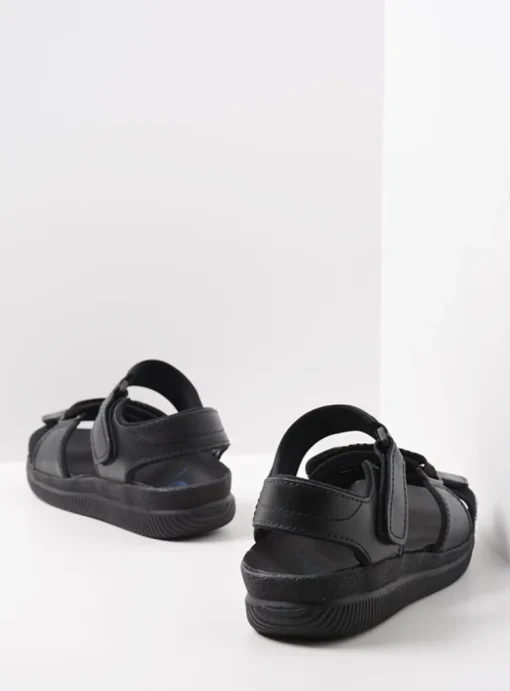 Active Men - zwart gevet leer