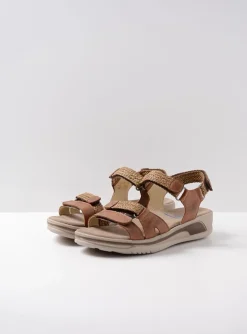 Acula - cognac leer