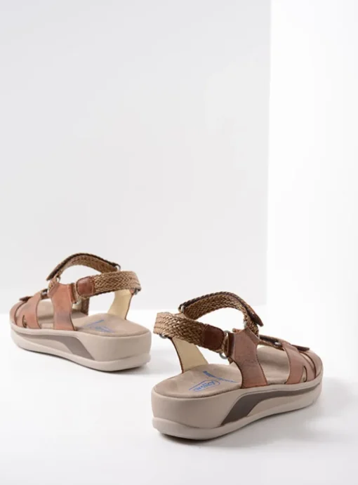 Acula - cognac leer