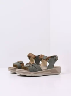 Acula - saliegroen nubuck