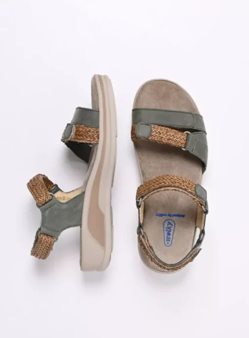 Acula - saliegroen nubuck