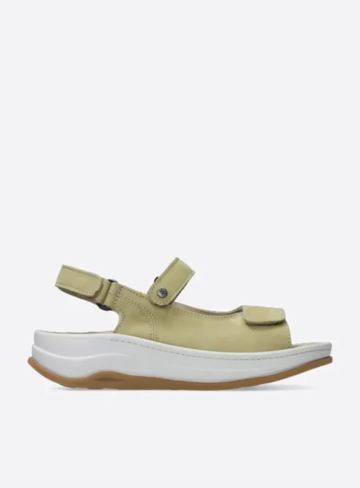 Adura - lichtgroen nubuck