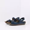 Alberta - denim leer