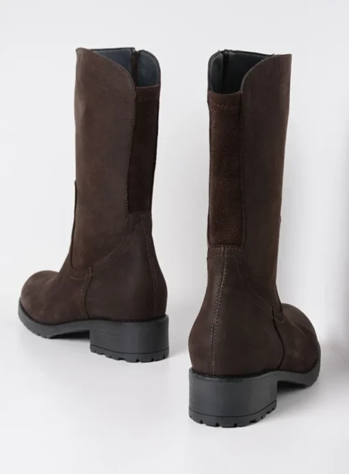 Ansina F2F - bruin nubuck