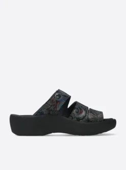 Aporia - zwart/blauw suede