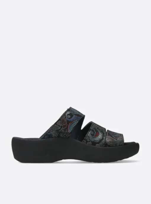 Aporia - zwart/blauw suede