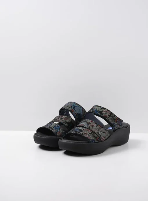 Aporia - zwart/blauw suede