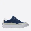 Babati - blauw canvas/suede