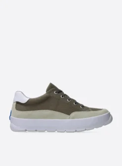 Babati - kaki canvas/suede