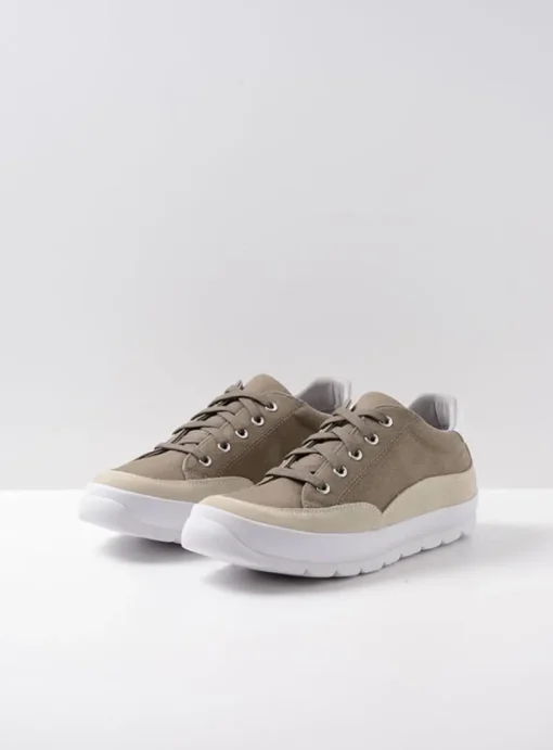 Babati - kaki canvas/suede