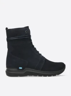 Bluff - blauw suede