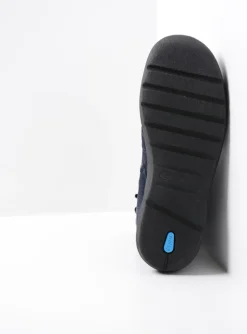 Bluff - blauw suede