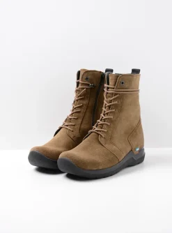 Bluff - donker taupe suede
