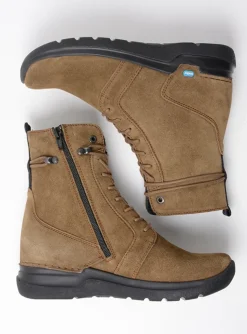 Bluff - donker taupe suede