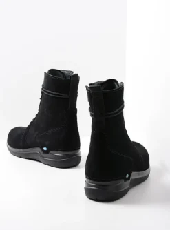 Bluff - zwart suede