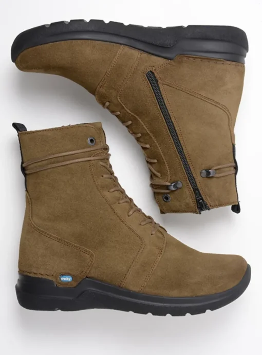 Bluff DB - donker taupe suede