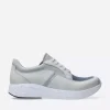 Bounce Men S2F - gebroken wit/jeans combi stretch leer
