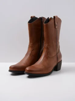 Caprock HV - cognac leer