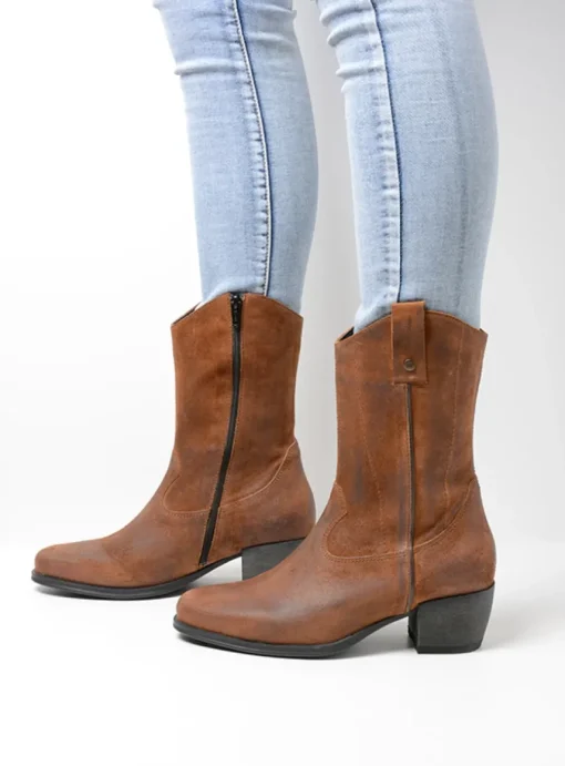 Caprock HV - cognac suede