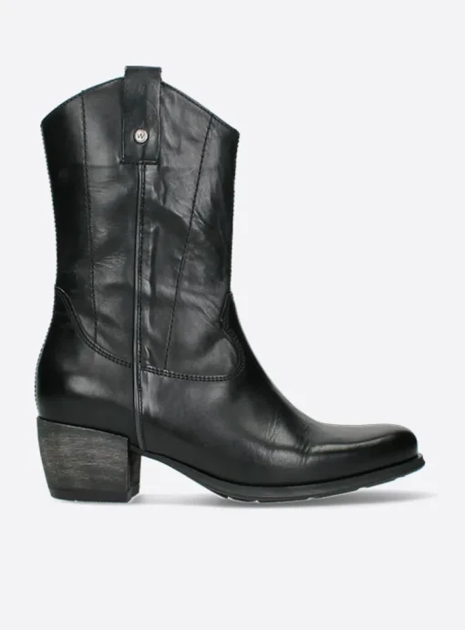 Caprock HV - zwart leer