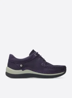 Celebration - paars nubuck