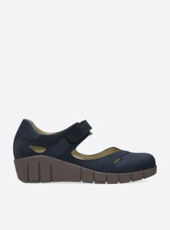 Charlotte - blauw zomer nubuck