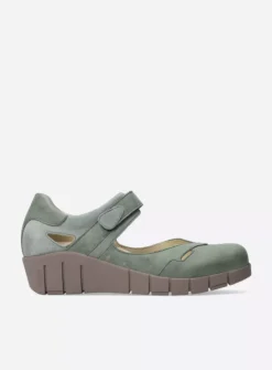 Charlotte - saliegroen nubuck