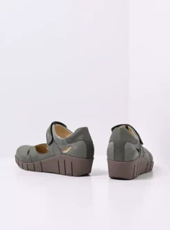Charlotte - saliegroen nubuck