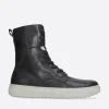 Check - zwart leer