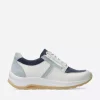 Comrie - gebroken wit/jeans leer