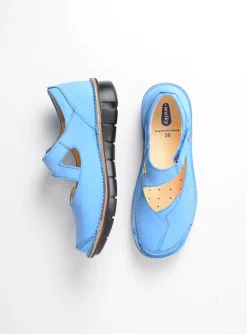 Cordoba - hemelsblauw nubuck