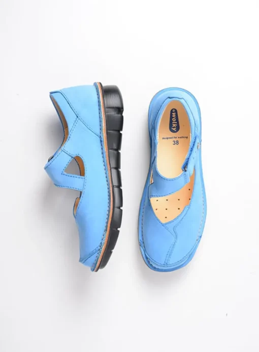 Cordoba - hemelsblauw nubuck