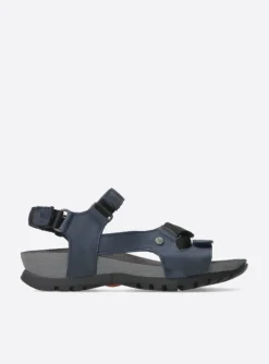 Cradle - blauw leer