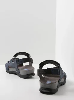 Cradle - blauw leer