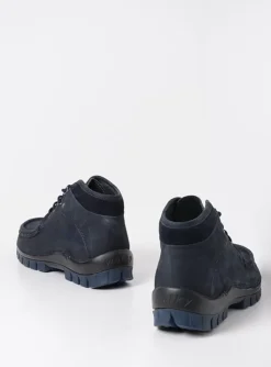 Cross - blauw nubuck