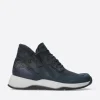 Crown S2F - blauw stretchleer