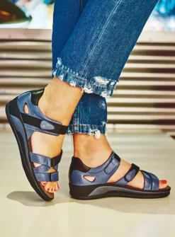 Desh - jeans leer