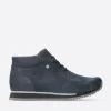 e-Boot - blauw stretch nubuck