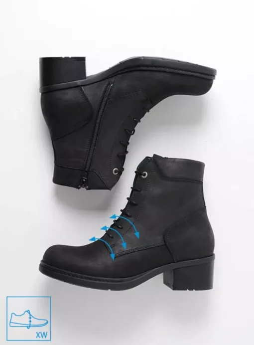 Edson XW - zwart nubuck