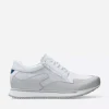 e-Go Men - wit combi stretch leer