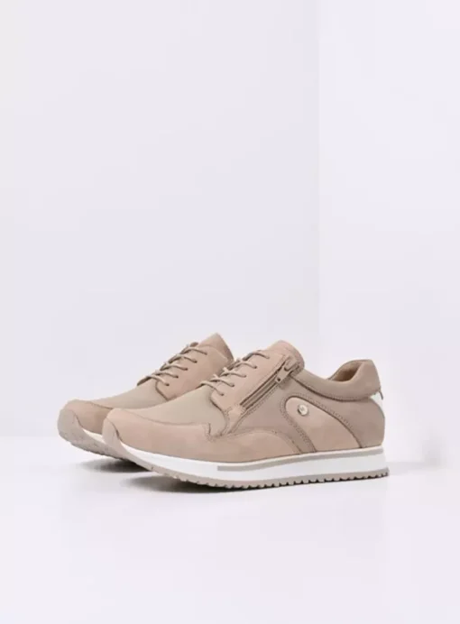 e-Go S2F - beige combi stretch leer