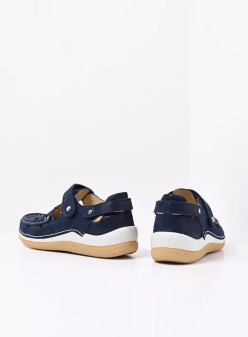 Esperanza - denim effectleer