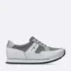 e-Walk - grijs/jeans leer