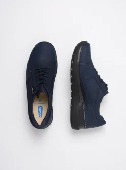 Feltwell - blauw nubuck