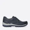 Fly - blauw leer