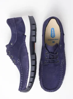 Fly - paars nubuck