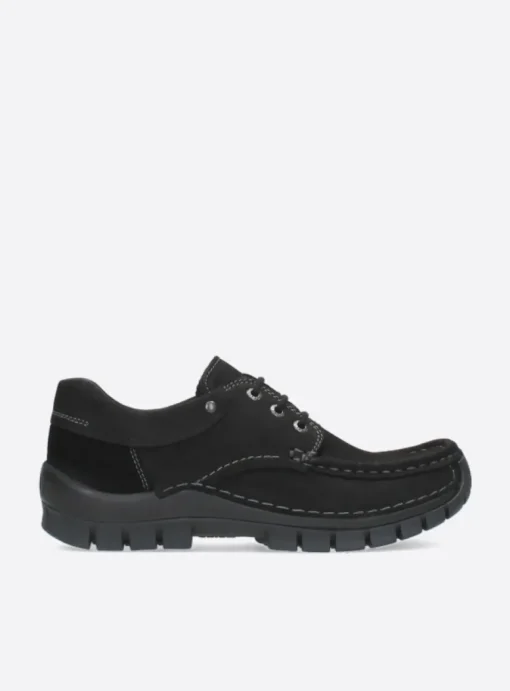 Fly - zwart nubuck