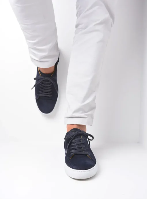 Forecheck - blauw suede