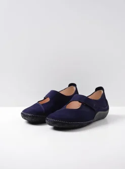 Fresh - paars nubuck